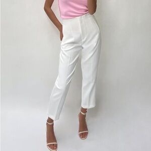 Zara High Waisted Trousers Dress Pants